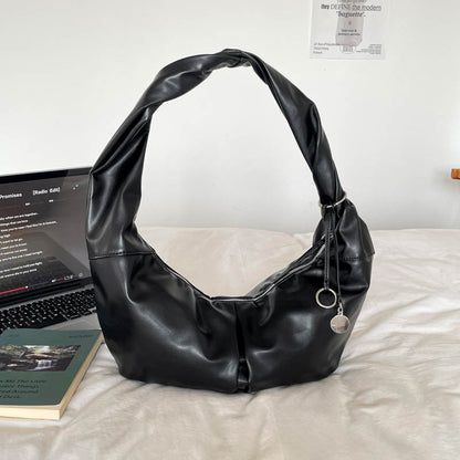 Stylische Knotenhenkel Schlauch Hobo Tasche