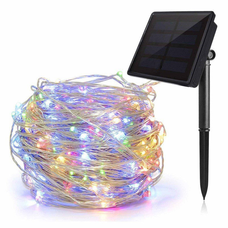 Ultra-flexible Solar Micro-LED Lichterkette mit wasserdichtem Bodenmontage-Panel Brehn