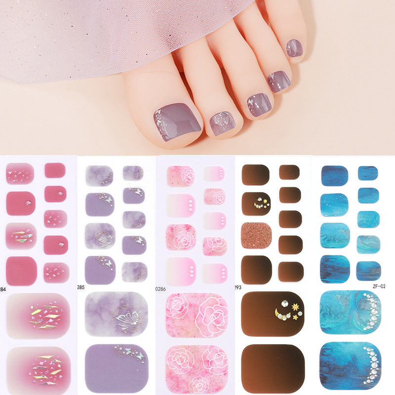 Glamouröse Gel-Nagelkunst-Wickel