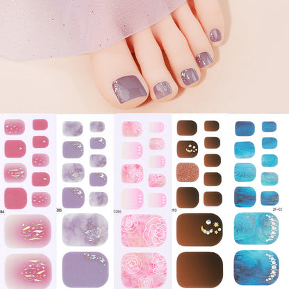 Glamouröse Gel-Nagelkunst-Wickel