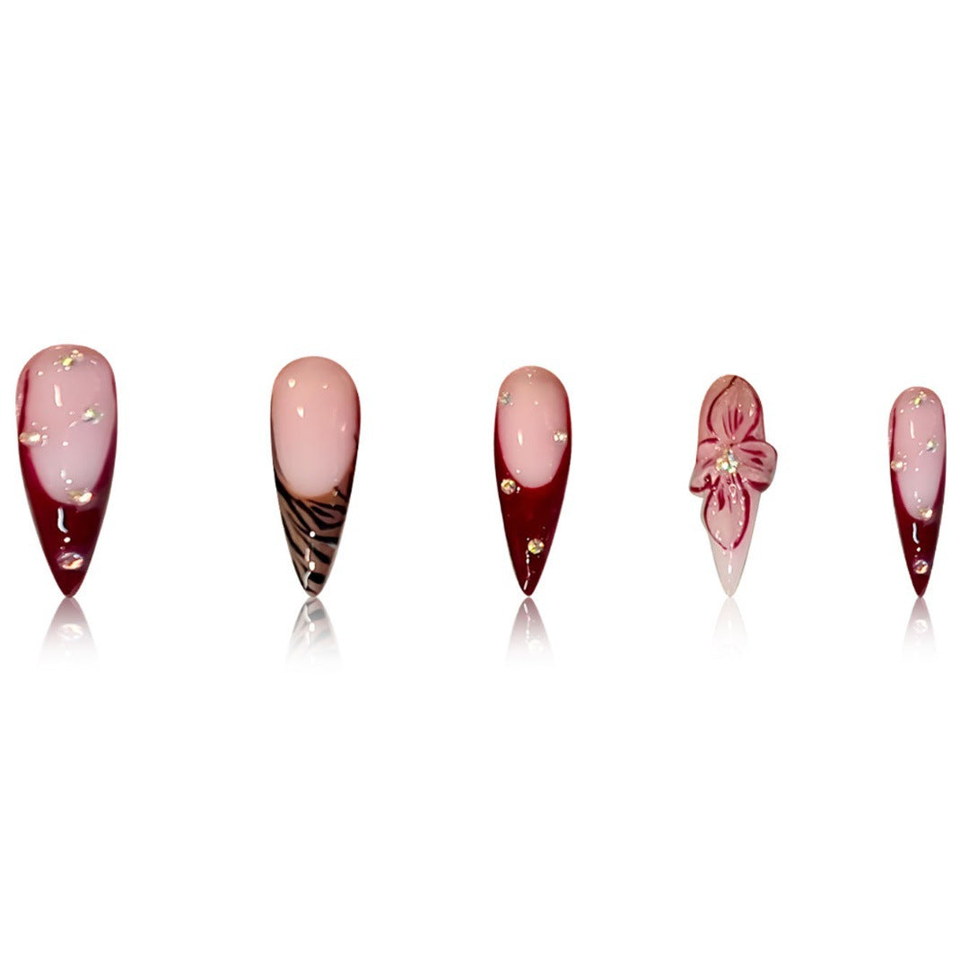 Premium Abstract Nail Art Extensions Brehn
