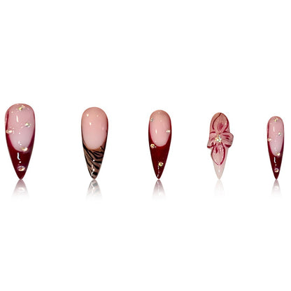 Premium Abstract Nail Art Extensions Brehn