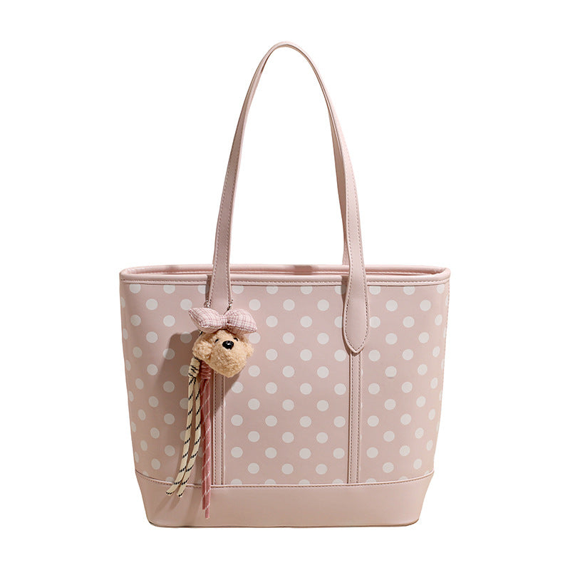 Polka Dot Print Leichte Tragetasche Brehn