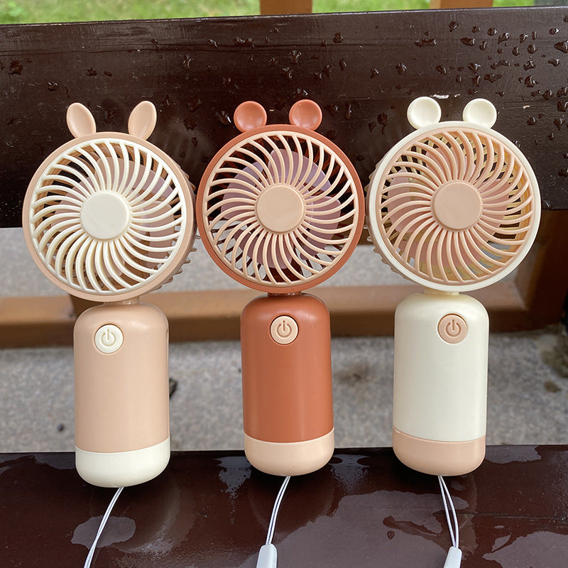Unisex Tragbarer Handventilator im niedlichen Tierdesign Brehn