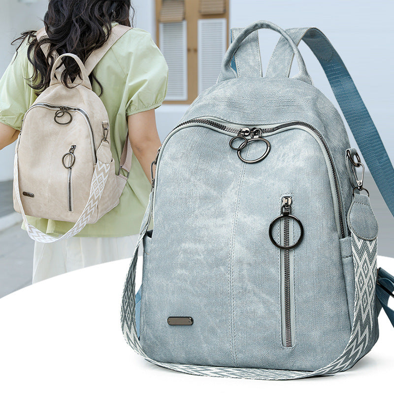 Vielseitiger Texturierten Freizeitrucksack Brehn
