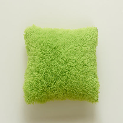 Plüschweiche Textur Dekokissen
