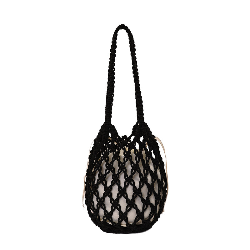 Stylische Makramee Tragetasche Brehn