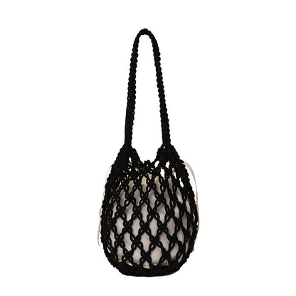 Stylische Makramee Tragetasche Brehn