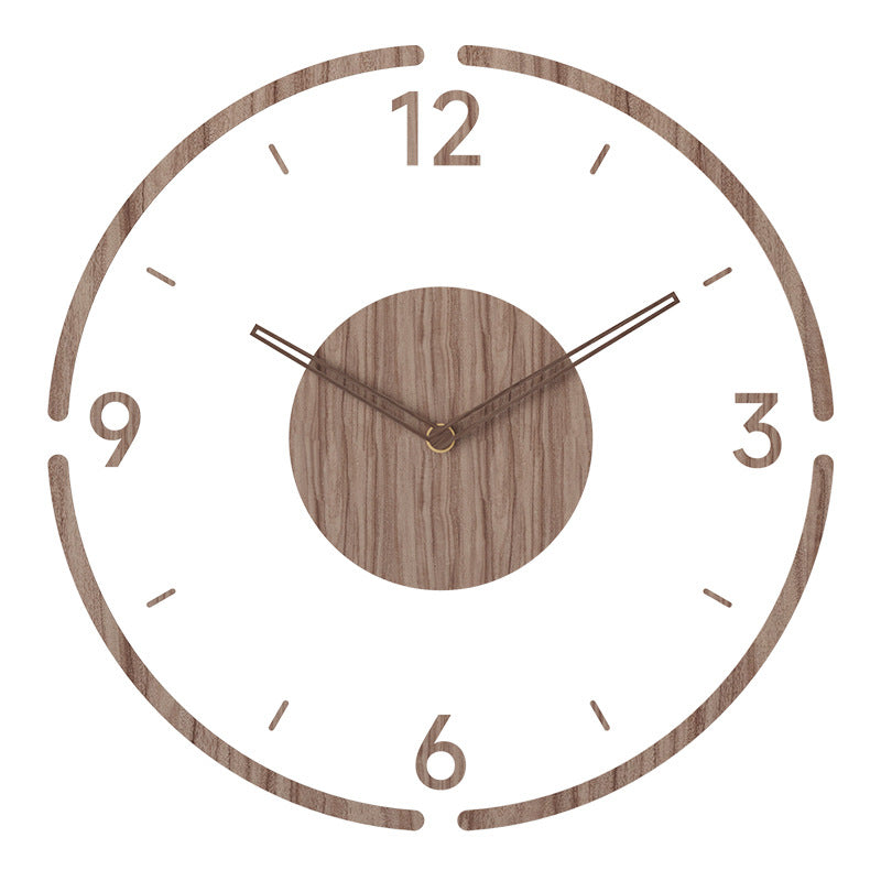 Brehn | Skandinavische Stile Holzwanduhr - WoodWave