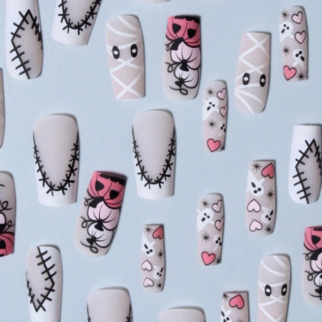 Halloween-Themen Nagelkunstdesign Brehn