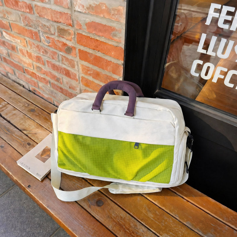 Multifunktionale Canvas Reiserucksack Brehn