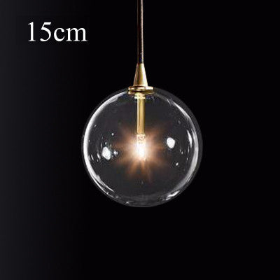 Stylische Glas Pendelleuchte