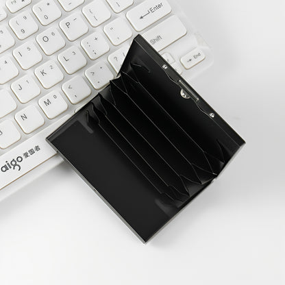 Premium Slim Aluminium Visitenkartenhalter