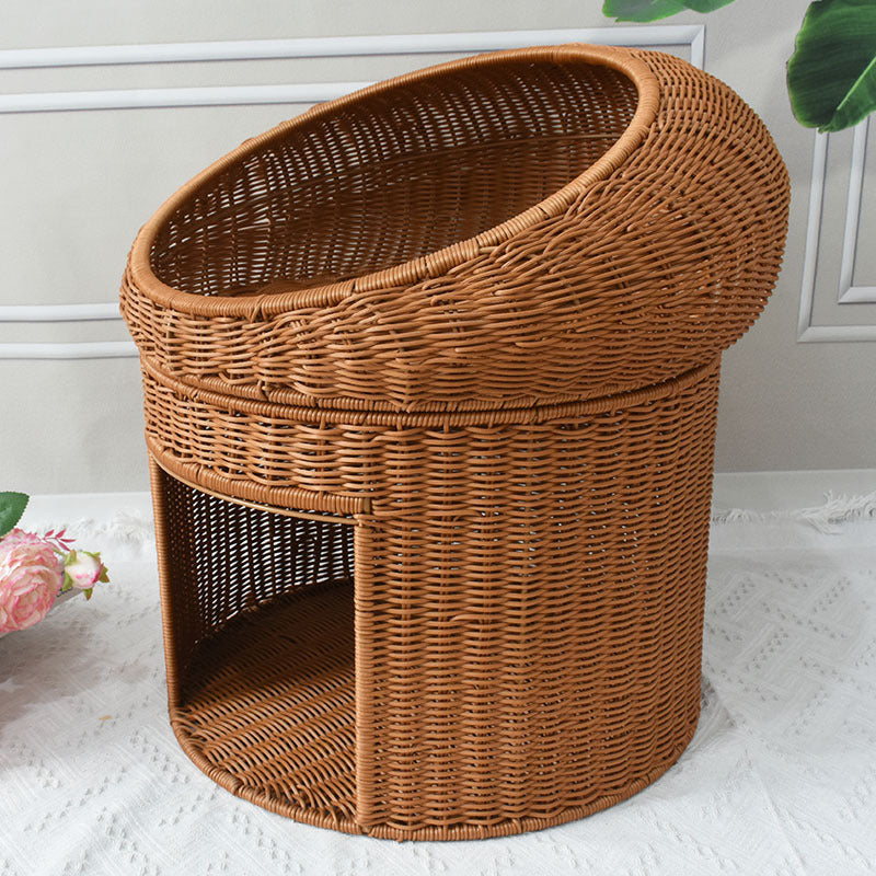 Dekorativer Geflochtener Hocker Brehn