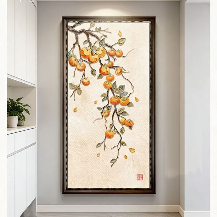 Elegante Botanische Wandkunst Druck