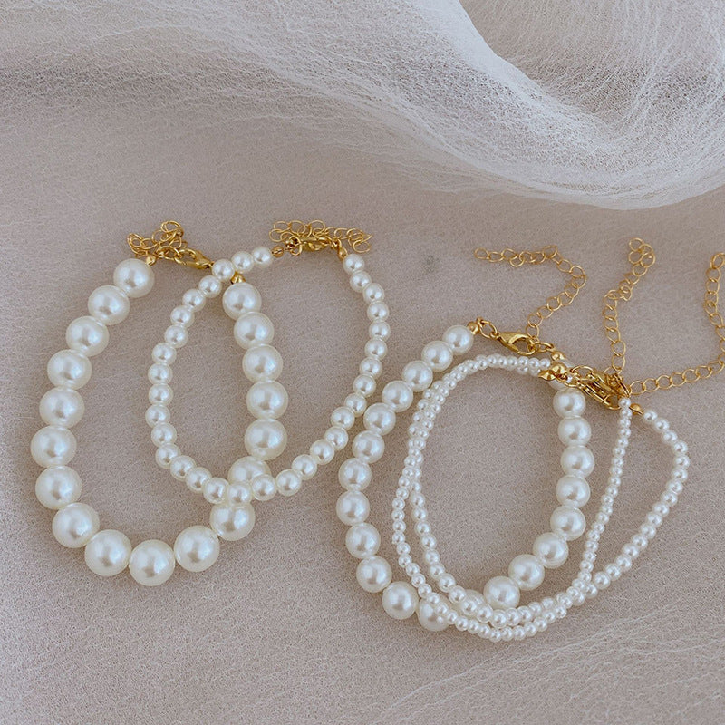 Elegante Perlenarmband Brehn