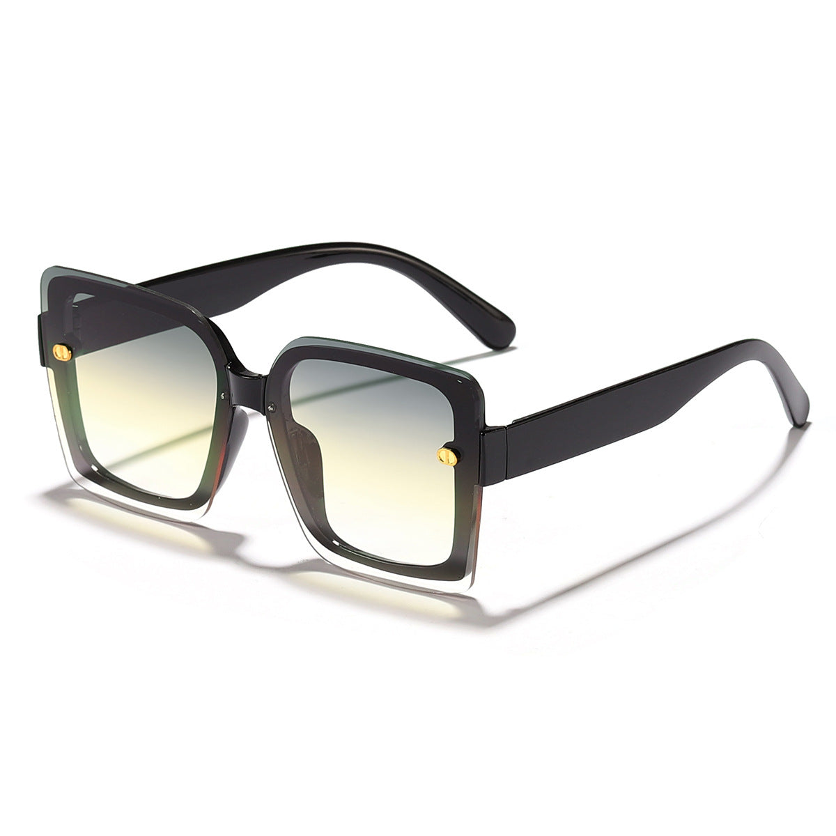 Damen modische Sonnenbrille mit quadratischem Design und hochwertigem Rahmen Brehn