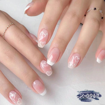 Herz Akzent Nagelkunst Set