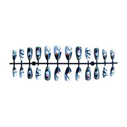 Kreatives Halloween-Themen-Nagelkunst-Set