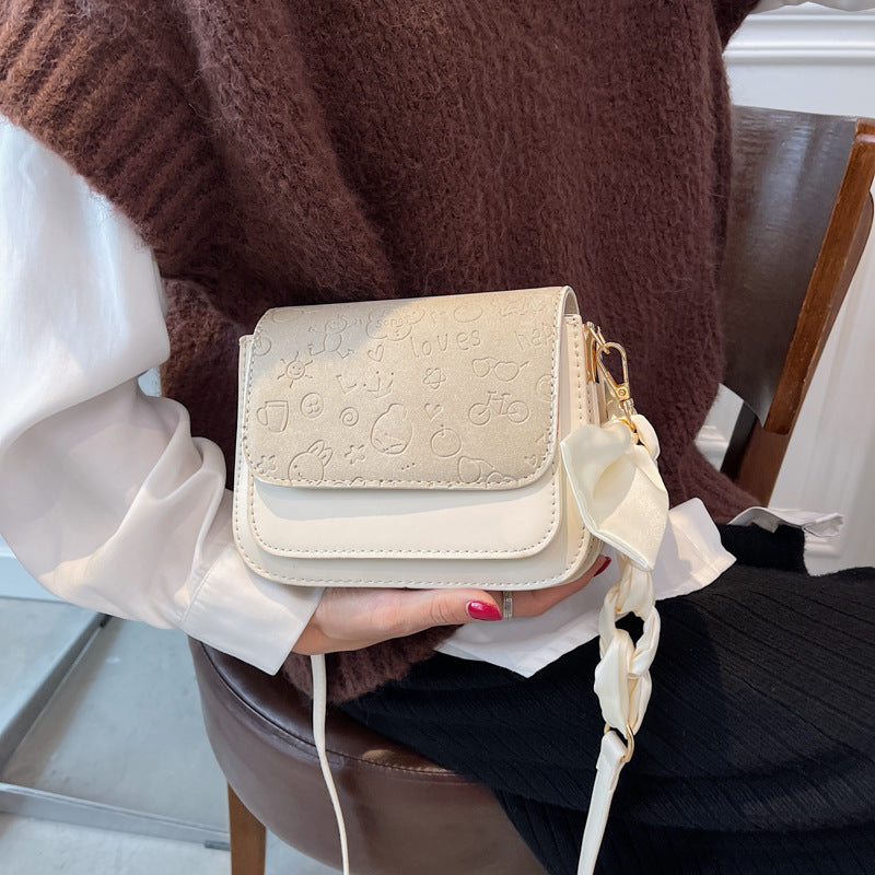 Chic Textured Mini Umhängetasche Brehn
