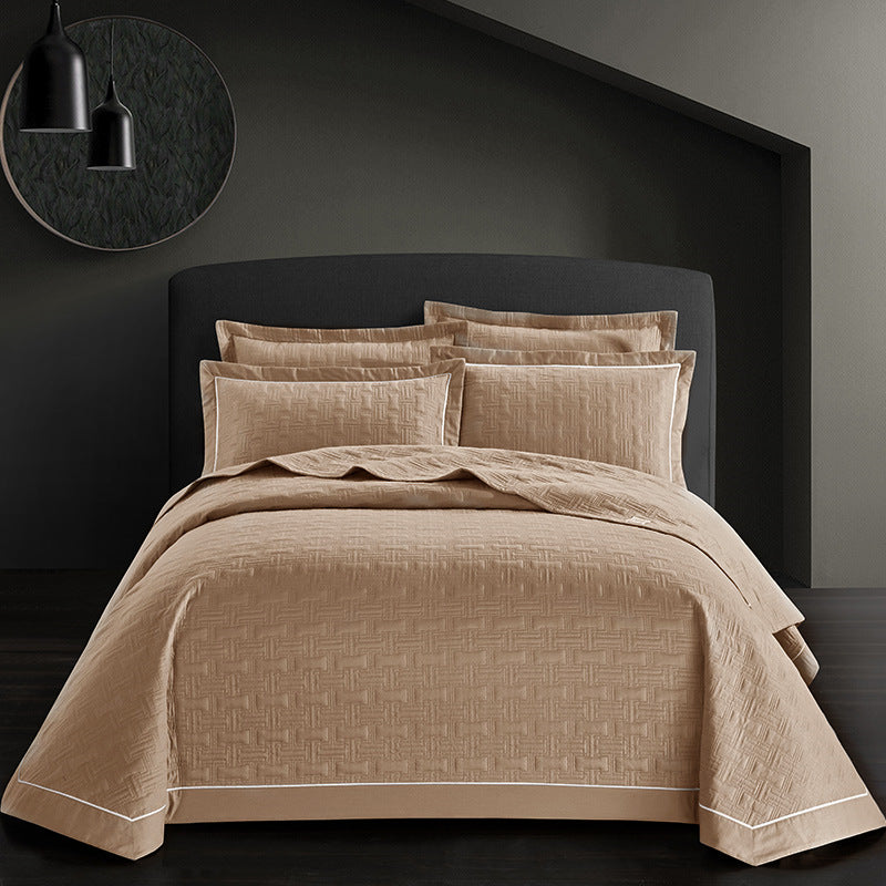Luxus Matelassé Baumwoll Bettbezug Set