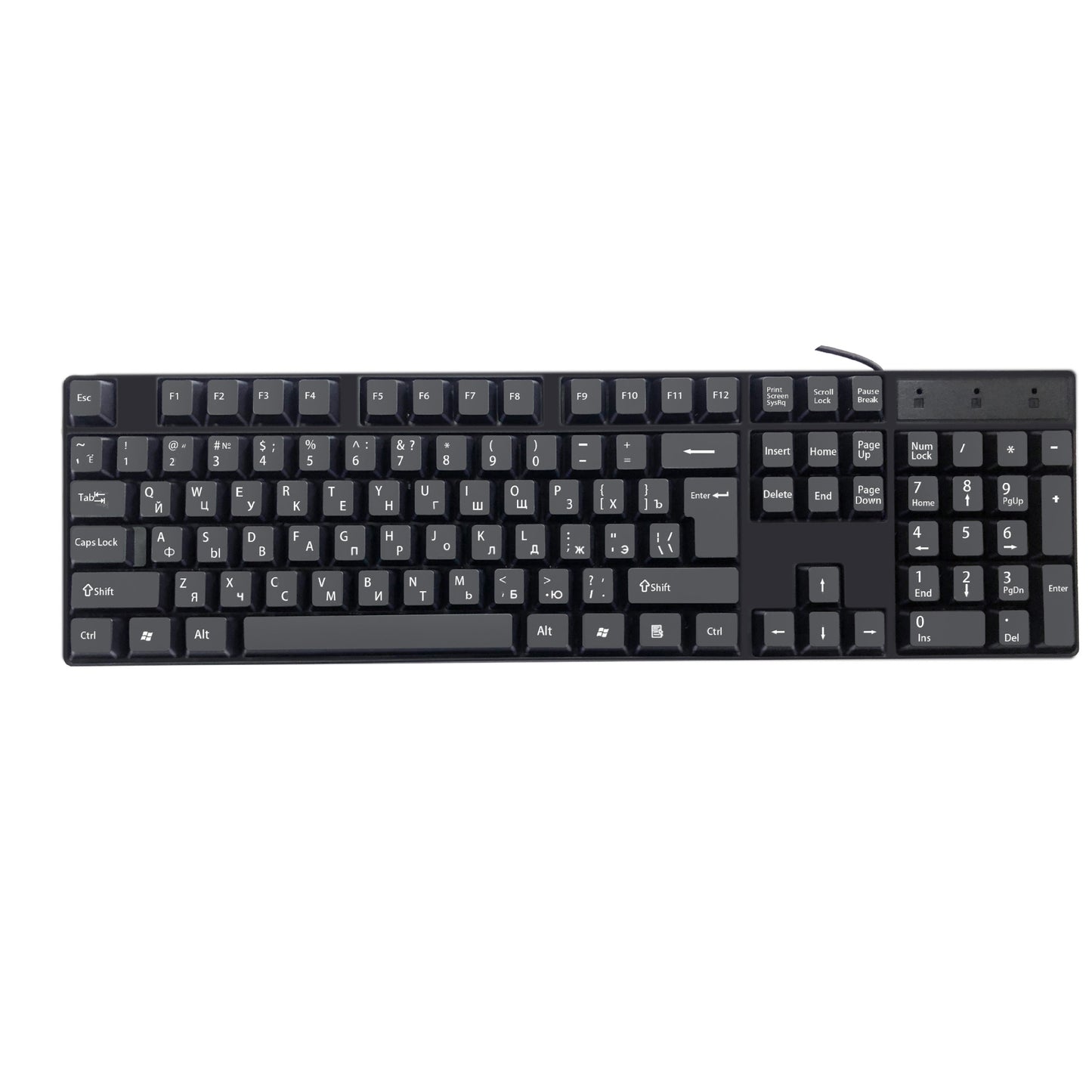 Kompakte kabelgebundene Tastatur Brehn