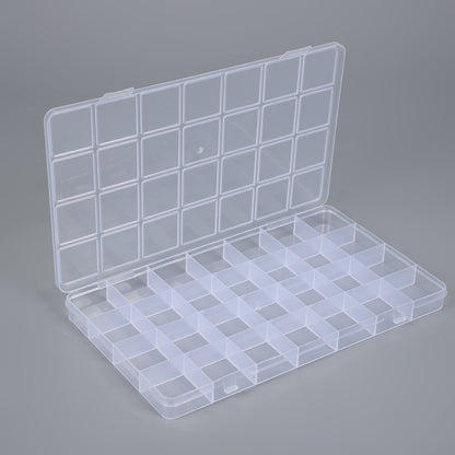 Transparente Mehrfach-Fach Aufbewahrungs Organizer Box Brehn