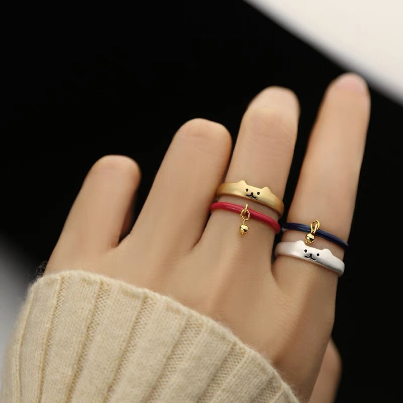 Süßes Tierpfoten-Ring-Set Brehn