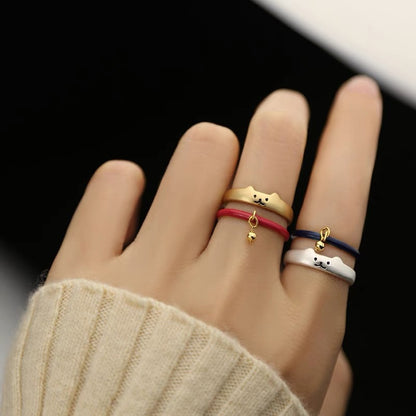 Süßes Tierpfoten-Ring-Set Brehn