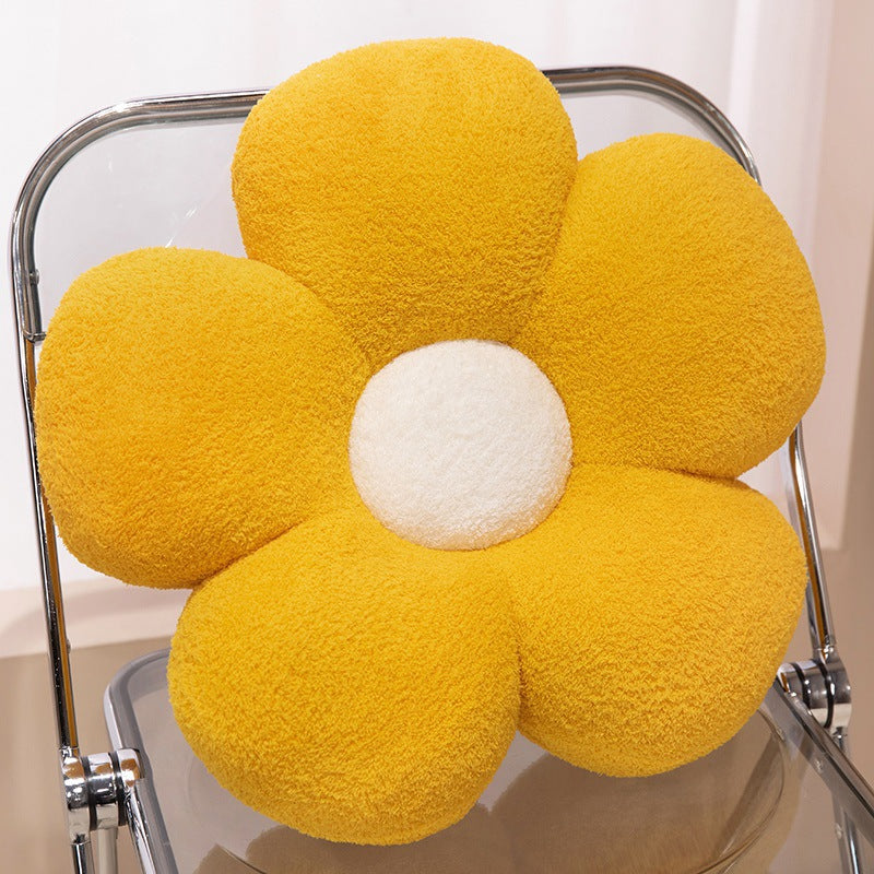 Blütenförmiges Kuschelkissen Brehn