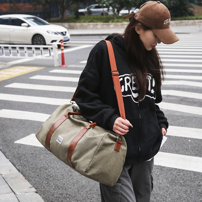 Canvas Wochenende Duffle Bag Brehn
