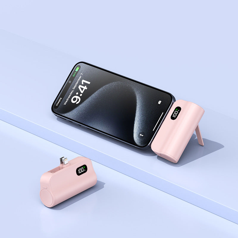 Faltbare Powerbank mit Digitaler Ladeanzeige Brehn