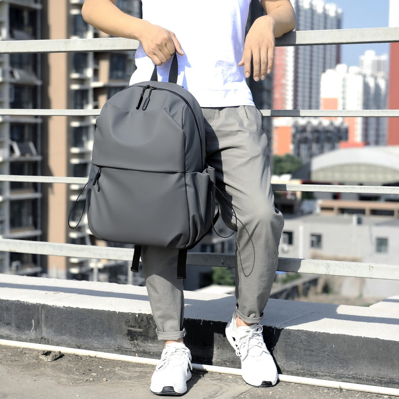 Schlanker Urbaner Rucksack Brehn
