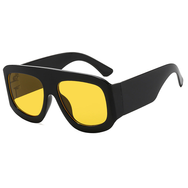 Damen modische Oversized Sonnenbrille mit markantem Design Brehn