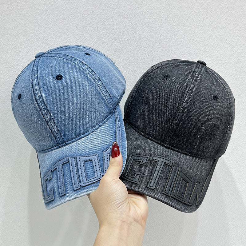 Unisex Stilvolle Denim Baseballkappe Brehn