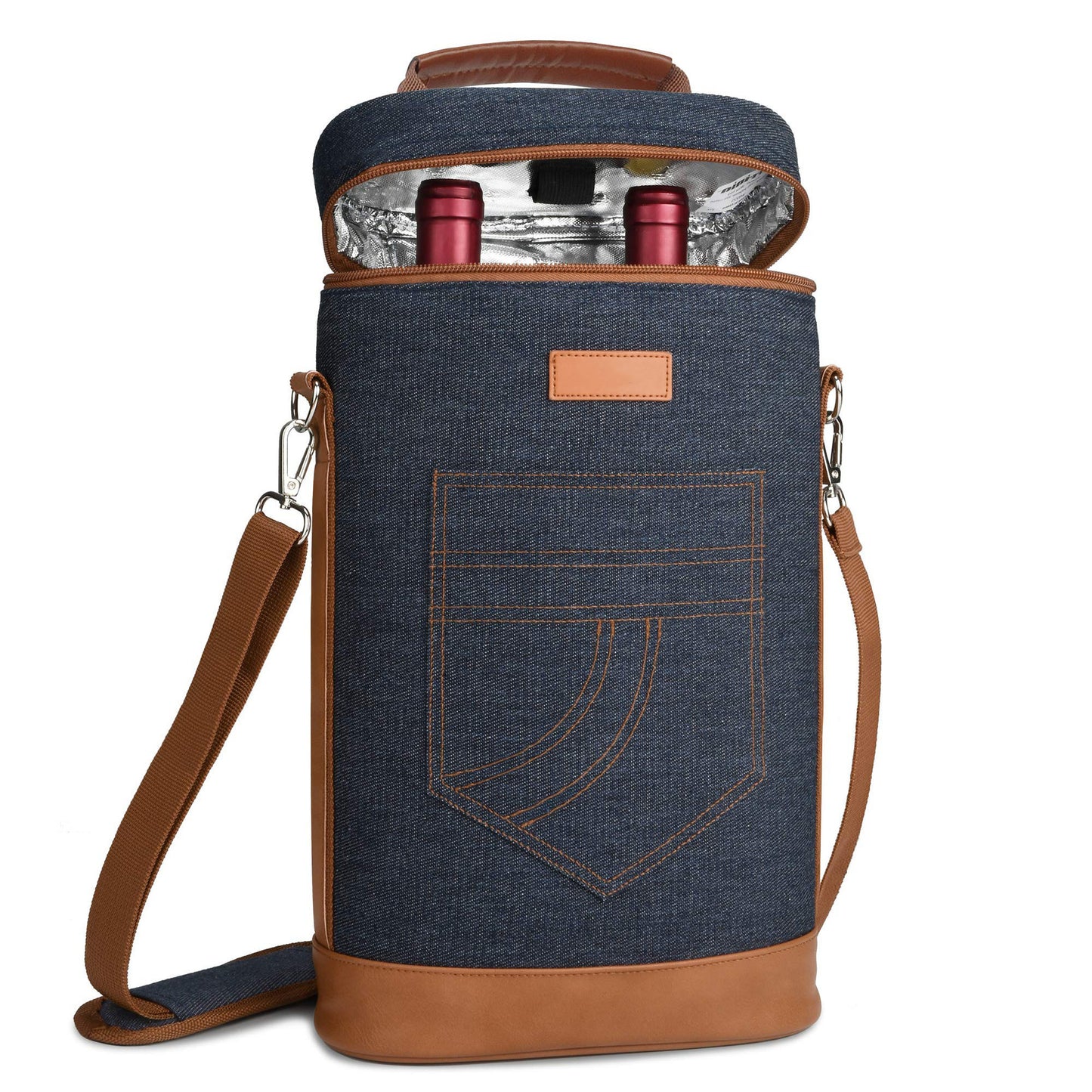 Unisex Isolierte Flasche Transporttasche Brehn