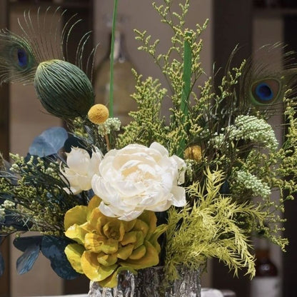Heimdekoration Blumenarrangement