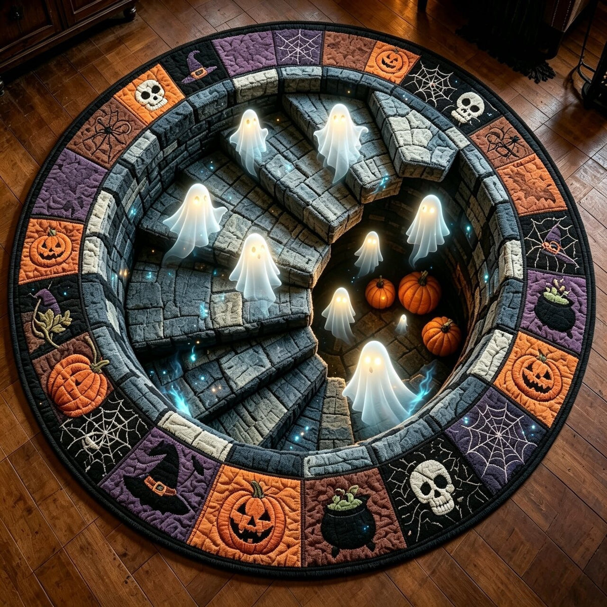 Halloween-Themen dekorativer Bereichsteppich