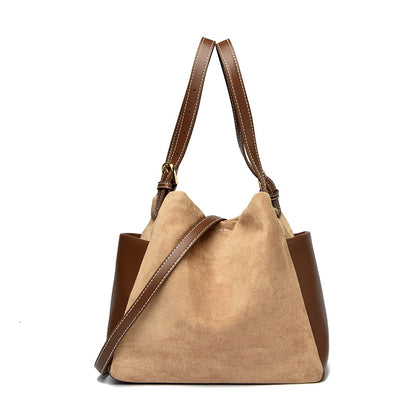 Suede Bucket Handtasche Brehn