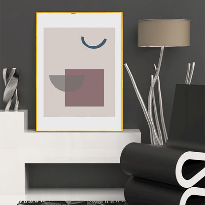 Moderne Geometrische Wandkunst