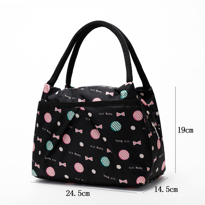 Blumige isolierte Lunch-Kühltasche Brehn