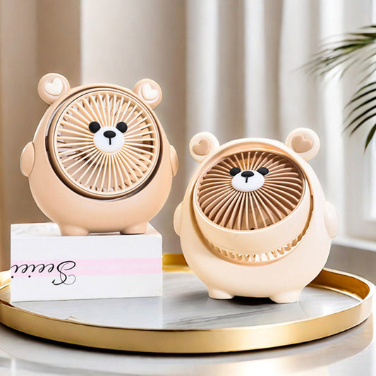 Damen tragbarer Tischventilator im niedlichen Tierdesign Brehn