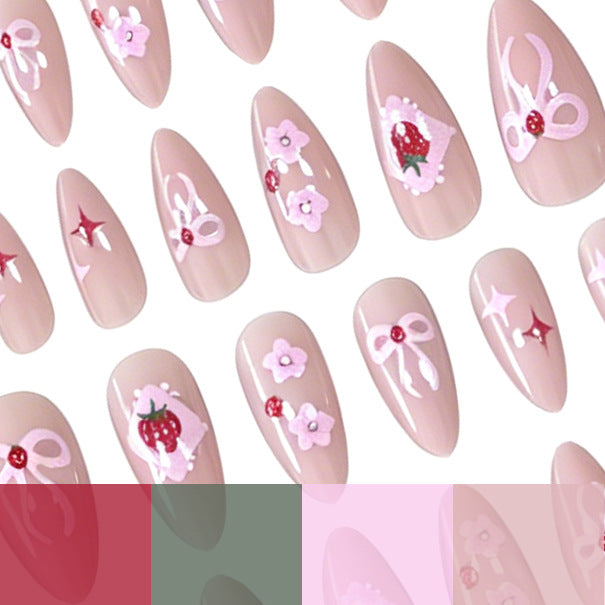 Erdbeere Themen Nagelkunst Verbesserungen Brehn