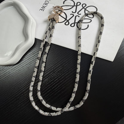 Rhinestone-besetzte Telefon-Lanyard Brehn
