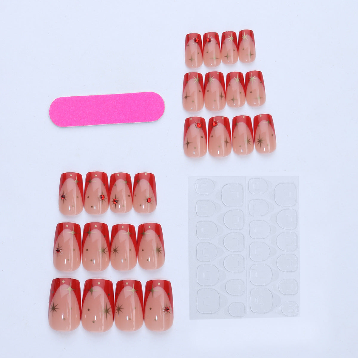 Kunstnagelset mit glamourösen Akzenten Brehn
