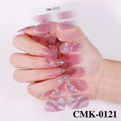 Elegante Ombre-Nagelsticker