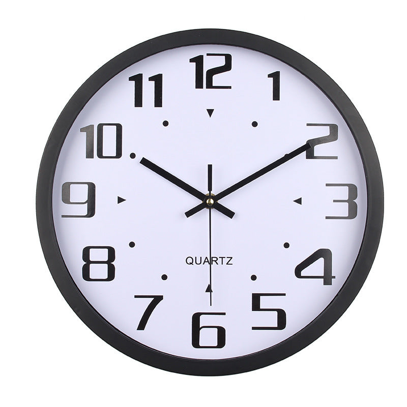 Moderne Quarz Wanduhr Brehn