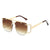 Avantgarde Winkel Sonnenbrille Brehn