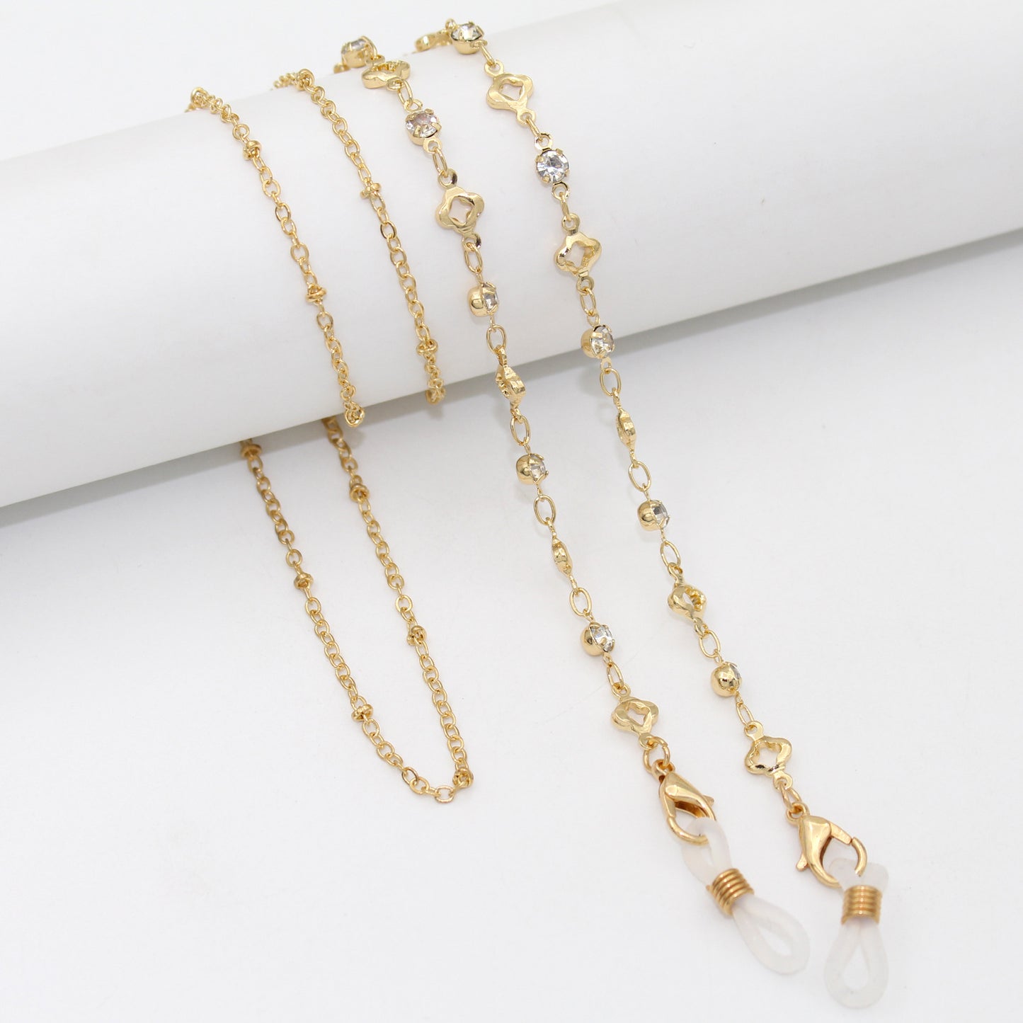 Elegante Stern-Verbundene Brillen Kette Brehn