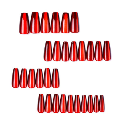 Glänzendes Stiletto Press-On Nagelset